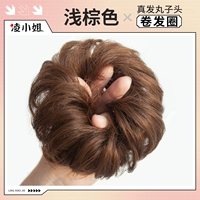 Обновление пушистого плюс скручиваемого скручивания волос [светло-коричневый]
