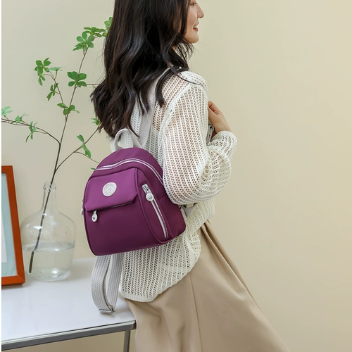 Рюкзак, сумка через плечо, универсальный маленький шоппер, коллекция 2023, в корейском стиле, ткань оксфорд