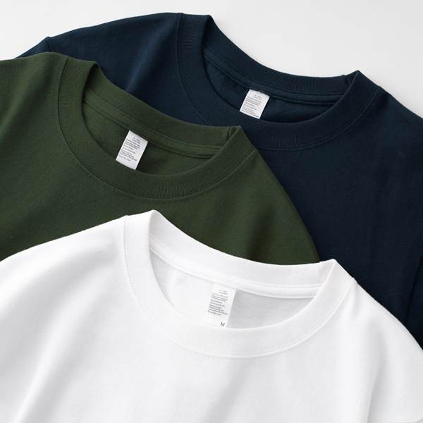 Синяя футболка с коротким рукавом для отдыха, из ворсистого хлопка, оверсайз