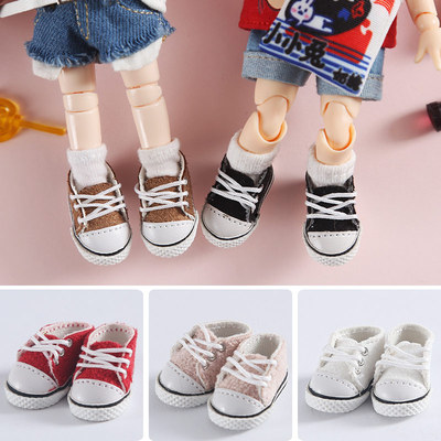 taobao agent OB11 baby shoe canvas shoe Molly baby shoes girl head Holala GSC shoes [spot]