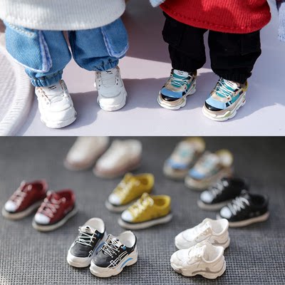 taobao agent OB11 baby shoes magnet sneakers and shoes can be matched with baby jacket GSC body YMY 12 points [spot]