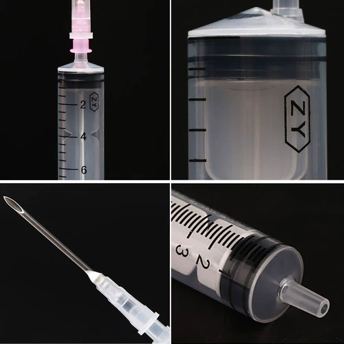 友牧 Инъекция инъекции инъекции зверя одноразовый инъекционный инъекционный цилиндрический стерильный проток игольчатого протока ветеринарная пропеллер вакцина для питания ПЭТ