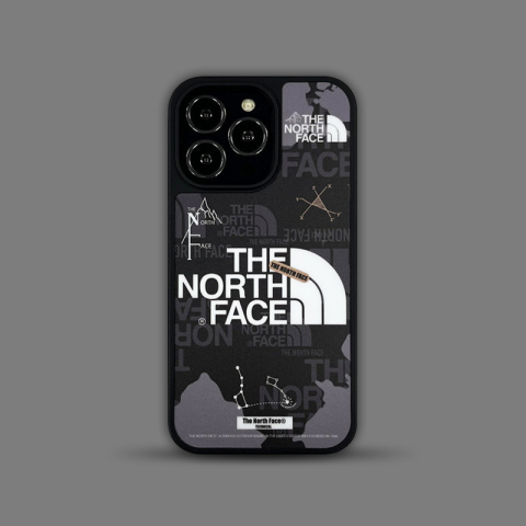 The North Face Map Graphic Vintage Detail iPhone Case