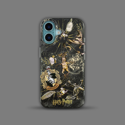 Harry Potter Slytherin Serpent Emblem iPhone Case