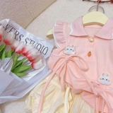 Летняя одежда, детский комплект, летняя юбка для девочек, в западном стиле, детская одежда