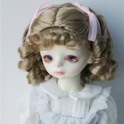 taobao agent Juyusu BJD Ceramics OB11 Doll Wigs imitation Mahai Mao 346 points retro and beautiful curly hair (JD262)
