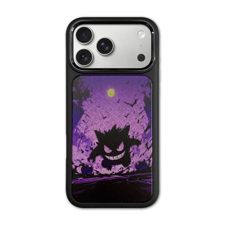 Pokemon Gengar Mimikyu Halloween iPhone Case