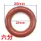 Cao su flo màu nâu chất lượng cao o-ring dây đường kính 1*1.5*1.9*2*2.4*3*3.5*4mm con dấu cao su vòng con dấu dầu bán phớt thủy lực 