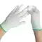 găng tay chống tĩnh điện esd Găng tay đặc biệt dành cho nhân viên phòng khách sạn, bảo hiểm lao động bảo hộ lao động bằng nylon mỏng bọc ngón tay và lòng bàn tay găng tay vải lao động Gang Tay Bảo Hộ