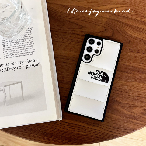 The North Face Puffer Style Samsung Phone Case