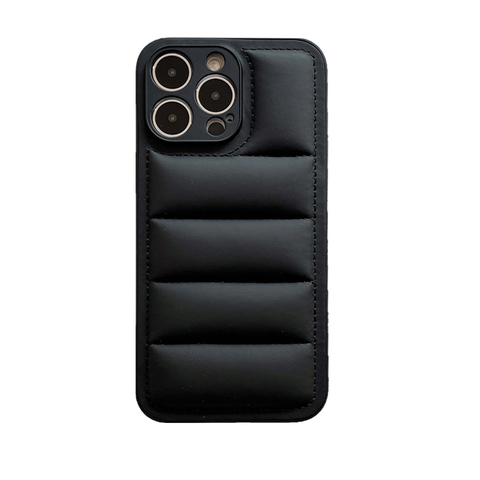 Plain Puffy Puffer Down Jacket Plus/Pro/Max – 16, 15, 14, 13 iPhone Case