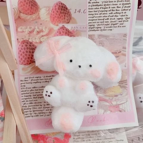 Кролик, слайм, милая игрушка, антистресс