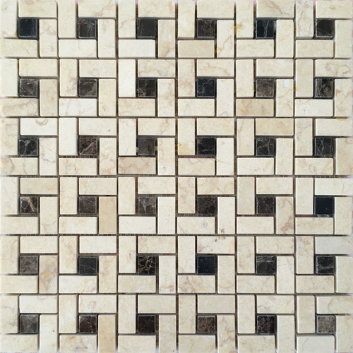 Натуральная мраморная мозаика талия камня золотой силуэт бар ванная комната ванная балконная плитка напольная плитка