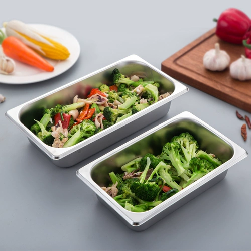 Номер порции из нержавеющей стали.