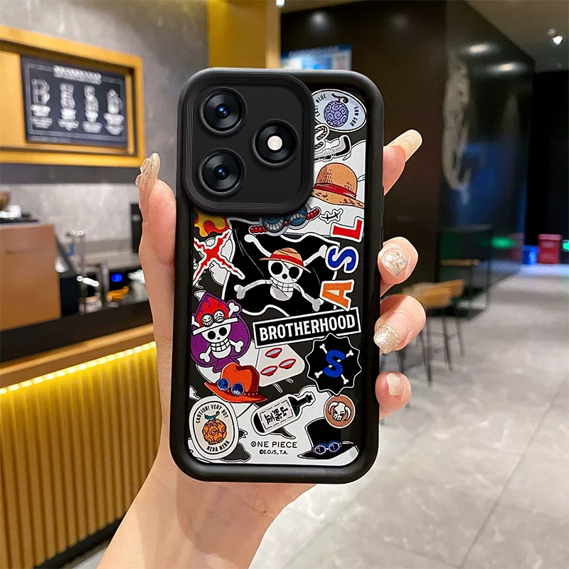 Корпус для телефона TECNO Spark 10, чехол Spark 10C, King Kong Sands, все-в-одном, мультяшный защитный чехол, милый силиконовый мягкий чехол