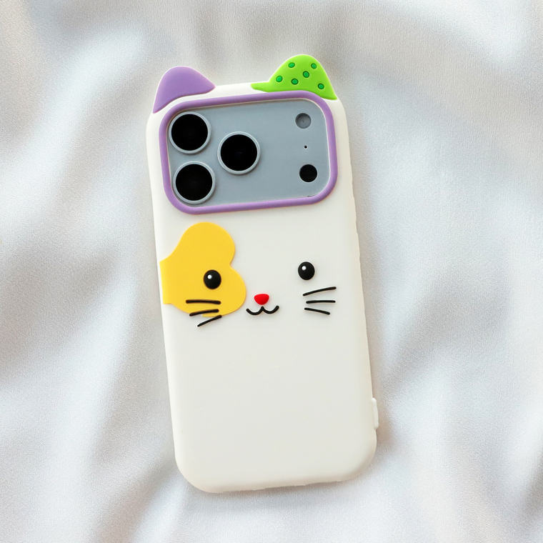 Cat Ears Green Hat Phone Case