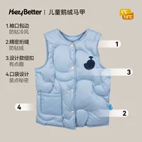 [Goosedo Big Velvet | Водонепроницаемый и нефтяной профилактика] Поток ручья (светло -голубой)