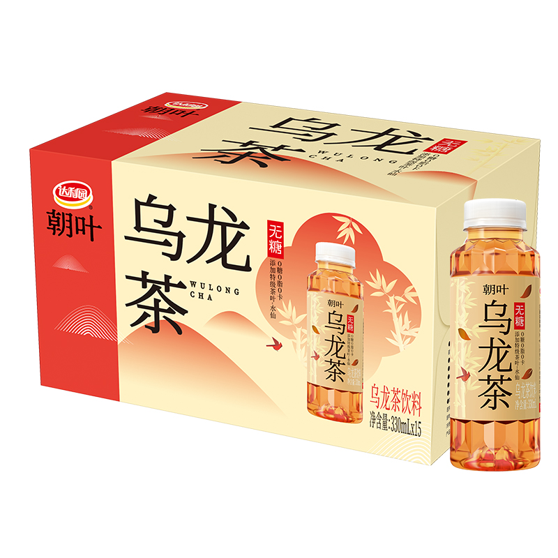 达利园无糖朝葉乌龙茶330ml买13送2整箱瓶夏日畅饮清爽解渴茶饮料 达利园无糖朝葉乌龙茶330ml买13送2整箱瓶夏日畅饮清爽解渴茶饮料