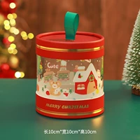 Red Christmas Apple Barrel (1)