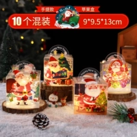 № 1 рука -Apple Box+Rafie Grass+Медная шелковая лампа