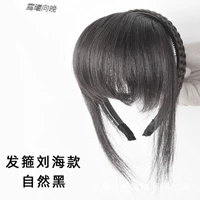 Ободок, челка изготовленная из настоящих волос