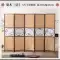 Phong cách Trung Quốc mới vách ngăn phòng khách hiện đại đơn giản gấp di động chặn cửa ra vào bằng gỗ nguyên khối tre lối vào văn phòng vách ngăn cnc bàn làm việc văn phòng có vách ngăn 