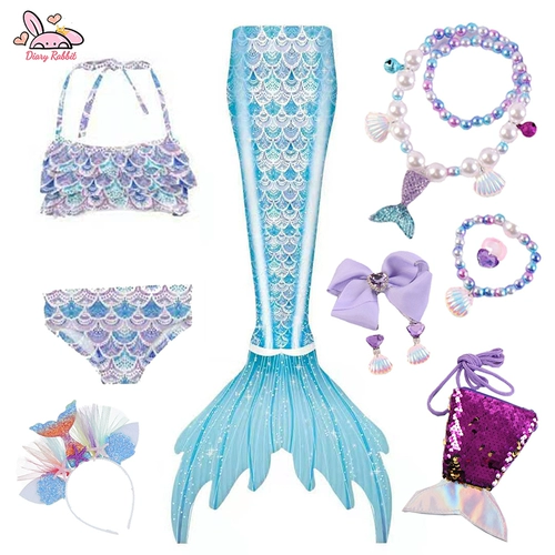 Детский купальник, детское платье для принцессы, комплект