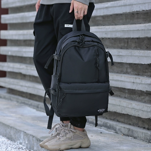 Мужской вместительный и большой водонепроницаемый ноутбук для отдыха для путешествий, школьный рюкзак для школьников, простой и элегантный дизайн, для средней школы, подходит для подростков