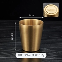 Золото 300 мл прямой стиль рисунка [304]