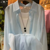 76 синий [жемчужный шифон]