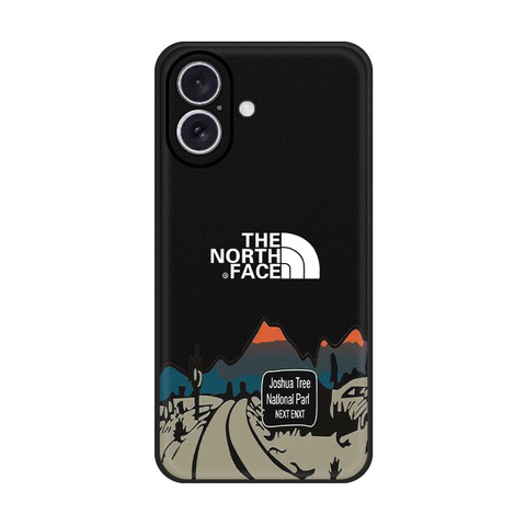 Black — The North Face New 16, 16 Plus, 16 Pro, 16 Pro Max iPhone Case