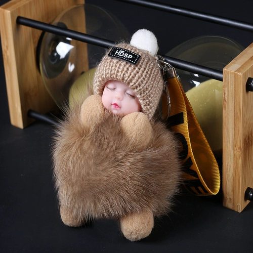 Милый брелок, плюшевая кукла, аксессуар, подвеска, лиса, енот