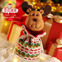 Снежинка лось