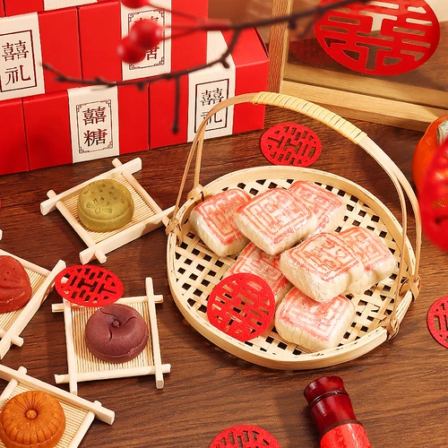 Творческие украшения бамбук и тканая корзина Траст Женатый печень