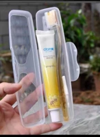 Портативная зубная паста, зубная щетка, 50 грамм