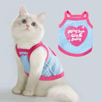 Peach Heart полосатый камизол-синий