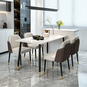 Airworthy Modern Simple Rock Stable Light Luxury Stand Home Dining Stable Итальянская маленькая квартира Минималистская гостиная и столовая мебель