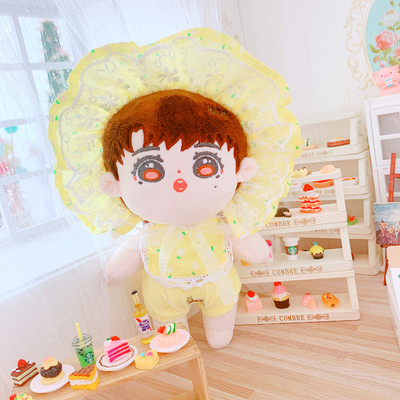 taobao agent Lace children's bib, doll for dressing up, 20cm