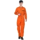 Оранжевый красный цельный костюм