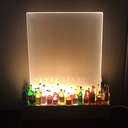 Маленький ночник, светильник, бутылка, настольный набор материалов, декор, «сделай сам»