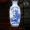 Синий фарфоровый пион Птица Длинная дынная бутылка + деревянное основание