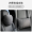 Nike Comfort - Single Headrest+Single Lumbar Support： Black Super Affordable Combination