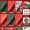 Рождественская смесь 18 + красная / зеленая горячая проволока 6 + кран Раффи доставка цветов + двойной клей