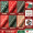 Рождественская смесь 24 + красная / зеленая горячая проволока 8 + поздравительные открытки Раффи доставка цветов + двойной клей
