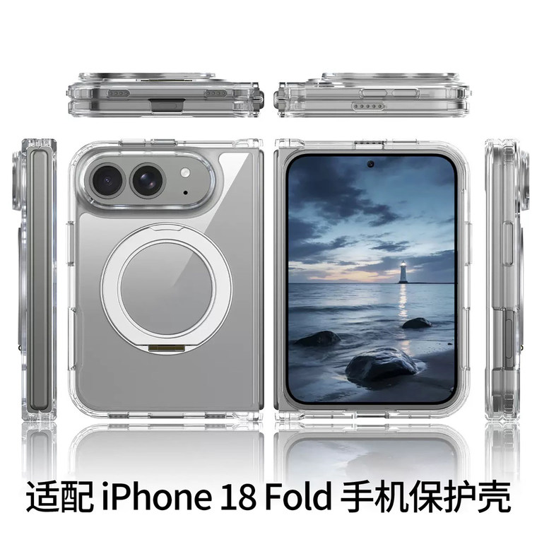 Metallic Ring Stand Air cushion iPhone Case