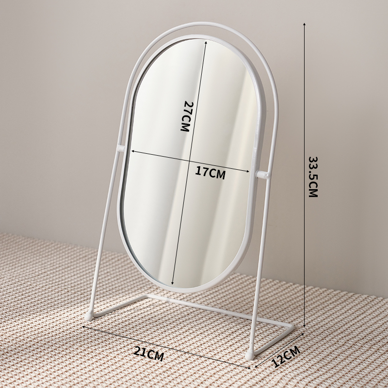 [Upgraded Model] Large Oval White