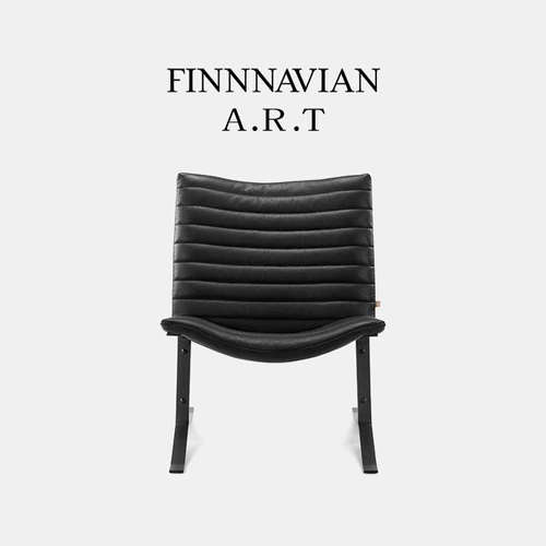 Finnavia Art Modern Simple Designer Single Dofa Стул Ястреб Полный кожаный ленивый отдых подделка