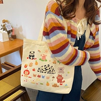 Медведь холст