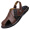 Light brown '8518 genuine leather sandals