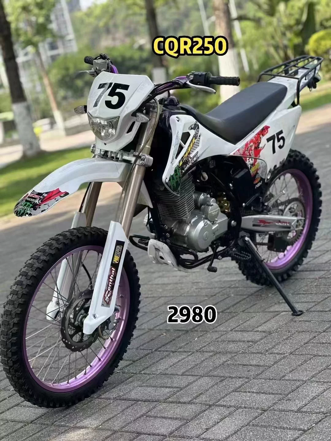 Новый Poser M5 Гепард Горный лесной кросс-страна мотоцикл мотоцикл CQR Rally Momaha Maggian 250